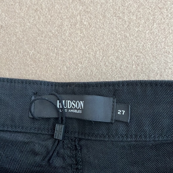 HUDSON Women's Black Paper Bag Shorts - Size 27 NWOT - Picture 9 of 14